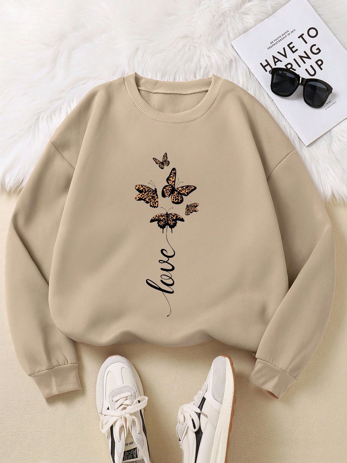 Love Butterfly SweatShirt